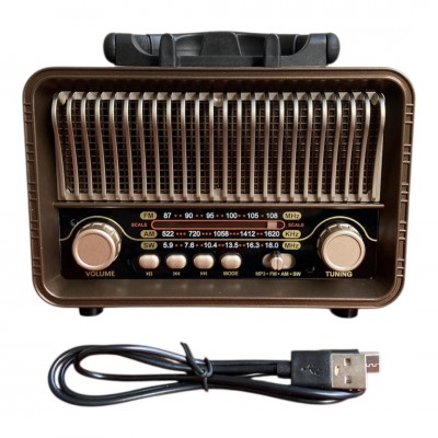 Nostanji Radyo Kamera Wifi Özellikli